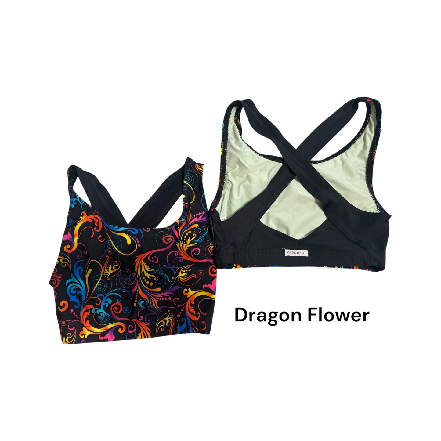 Sports Bra w/Crossed Back