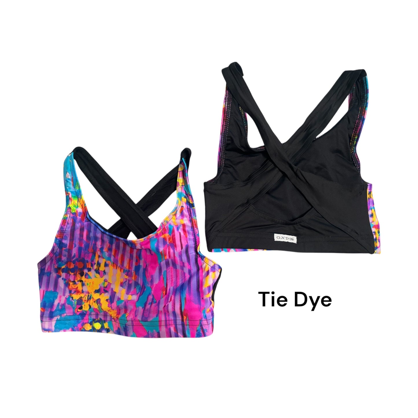 Sports Bra w/Crossed Back