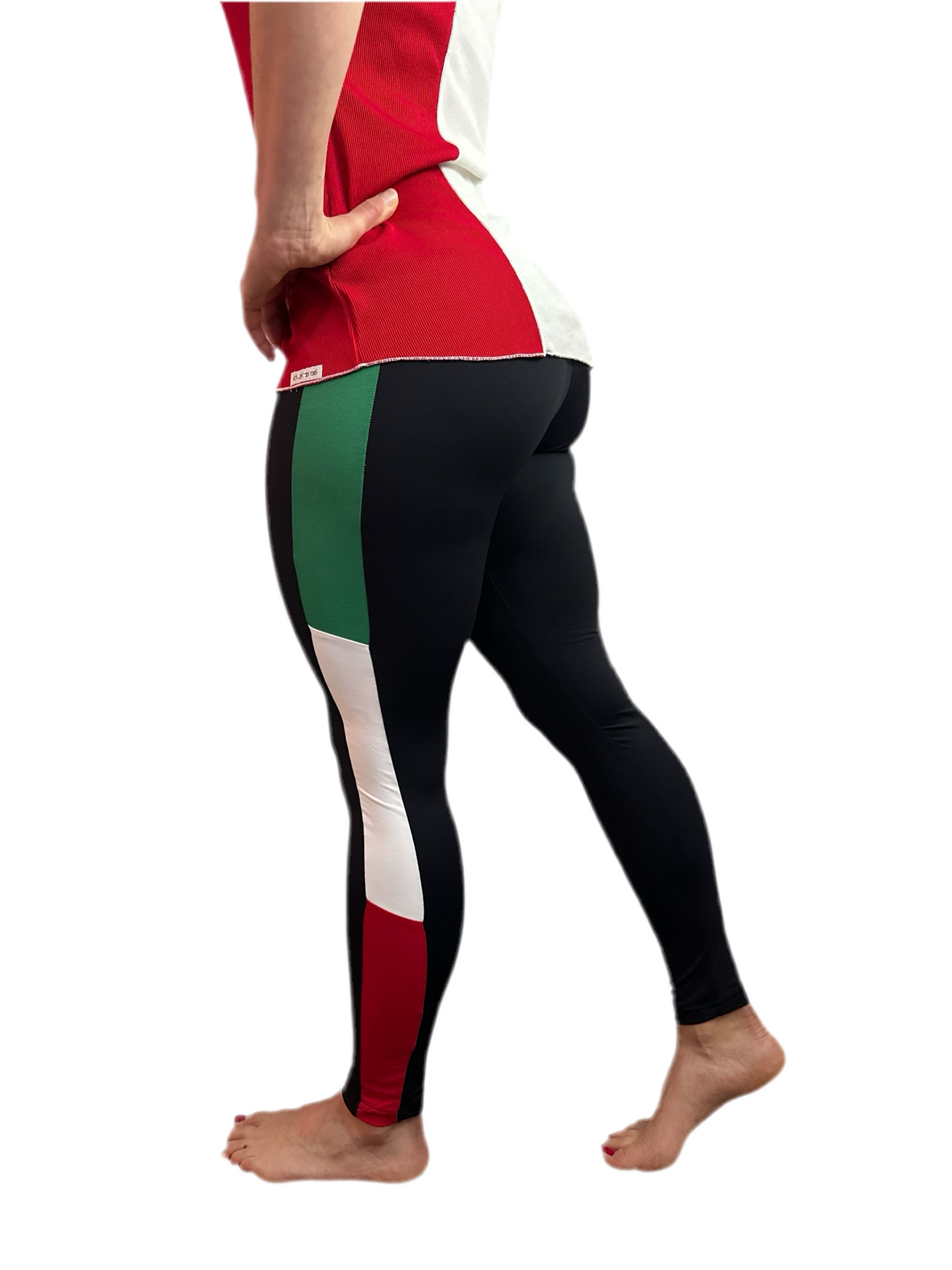 Italian Flag Leggings - 310