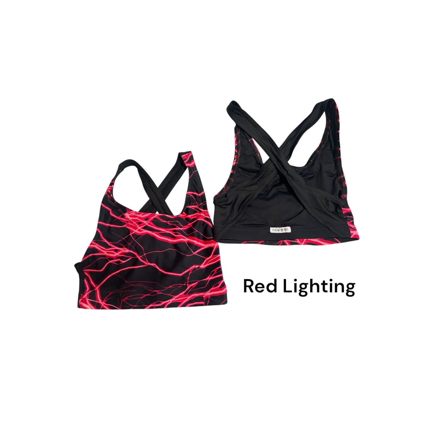 Sports Bra w/Crossed Back