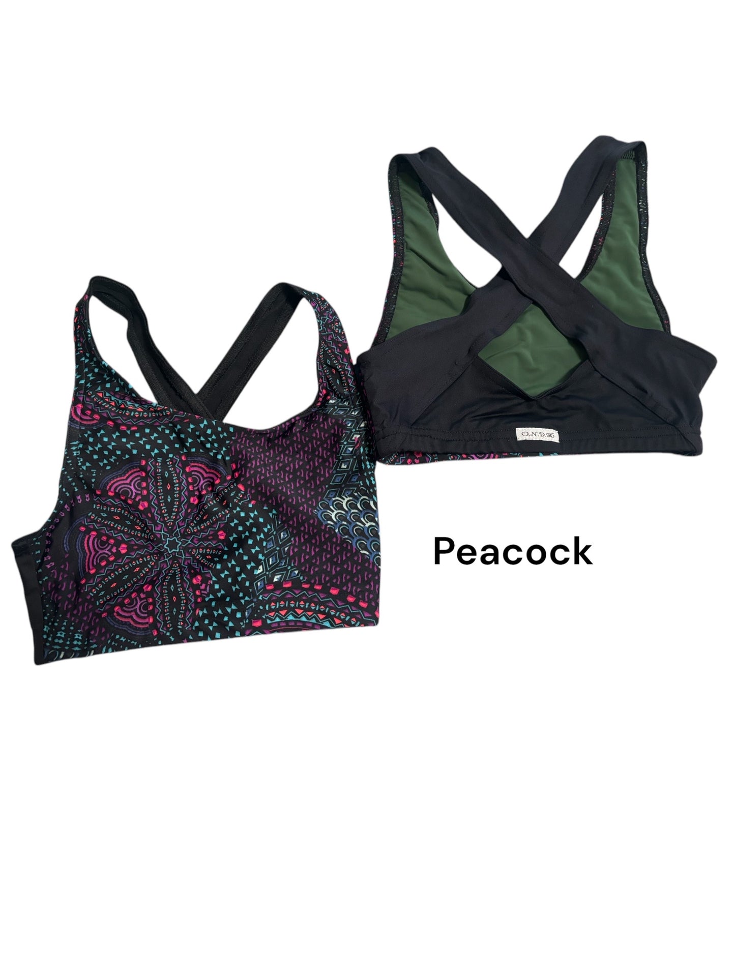 Sports Bra w/Crossed Back