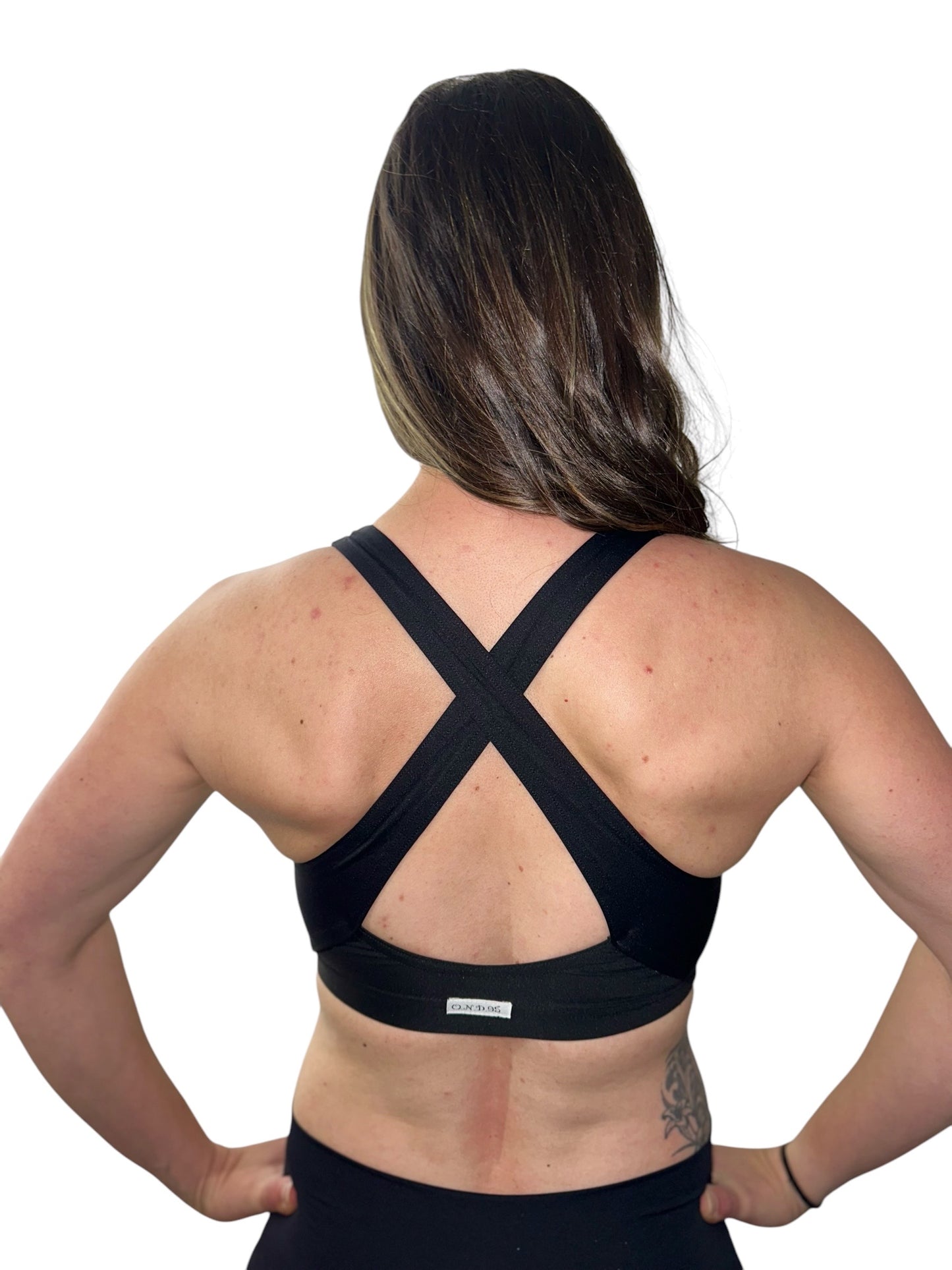 Sports Bra w/Crossed Back