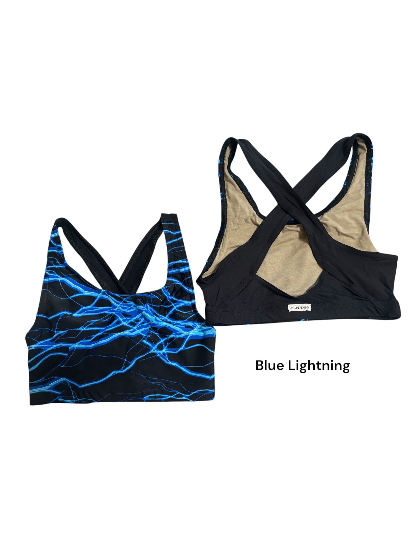 Sports Bra w/Crossed Back