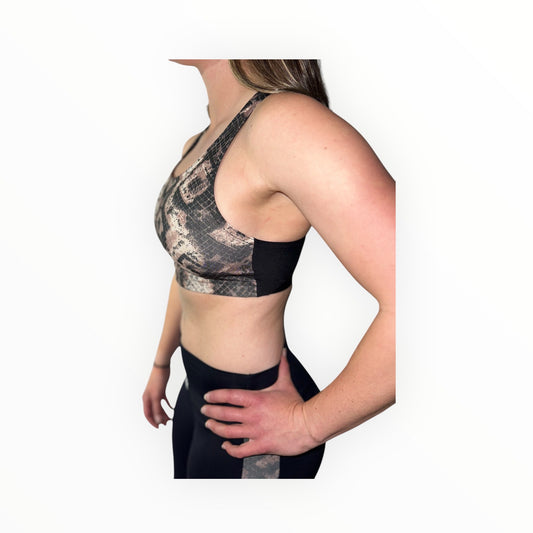 Sports Bra w/Crossed Back