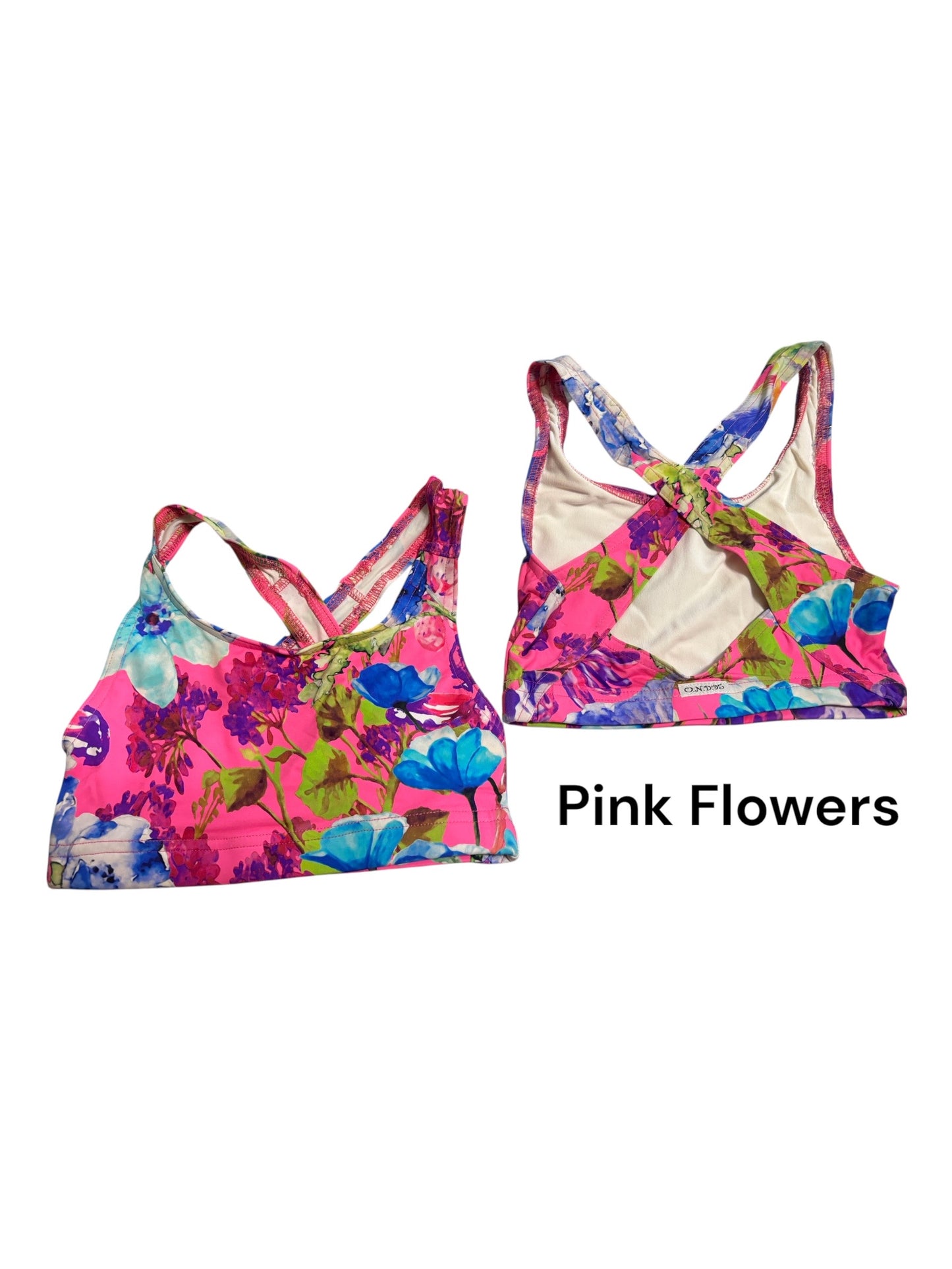 Sports Bra w/Crossed Back
