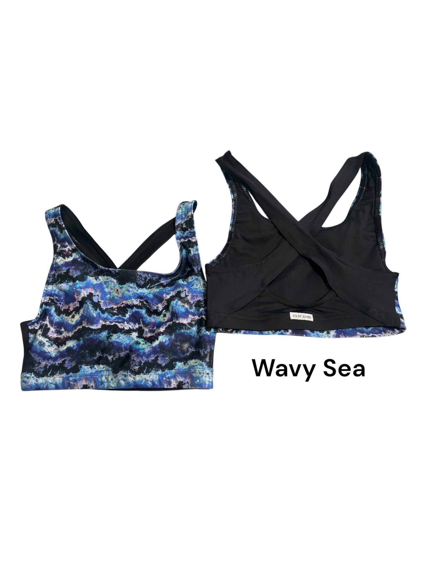 Sports Bra w/Crossed Back